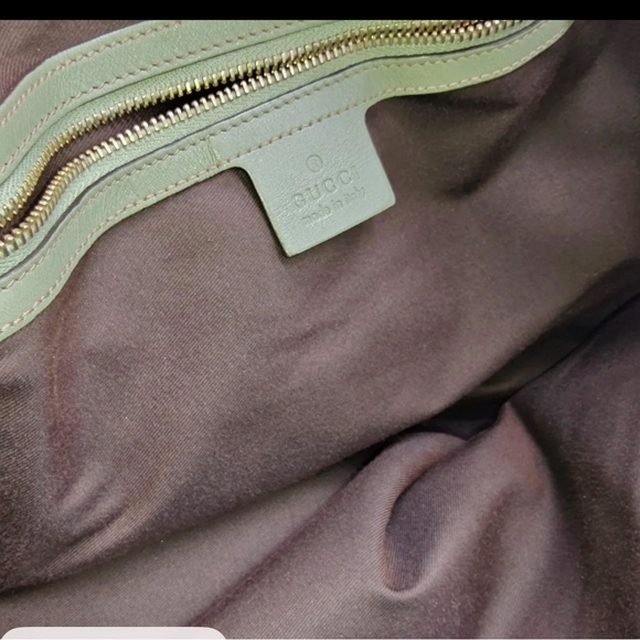 Gucci Beige and Olive Women's Tote Bag - Picture 7 of 10